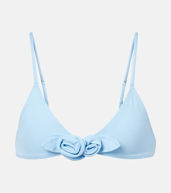 Coperni Coperni Floral-appliquã© Bikini Top 