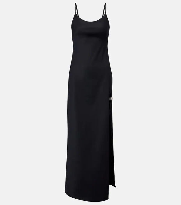  Coperni Coperni Garter Cotton-blend Jersey Maxi Dress 