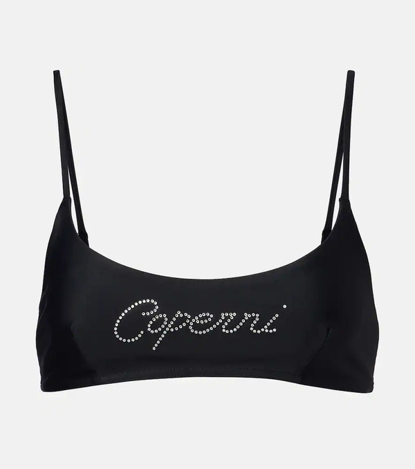  Coperni Coperni Logo Crystal-embellished Bikini Top 
