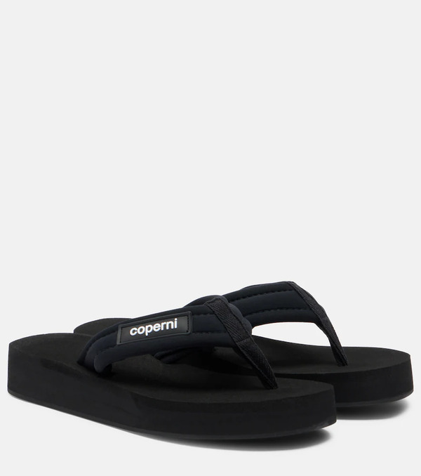  Coperni Coperni Logo Platform Thong Sandals 