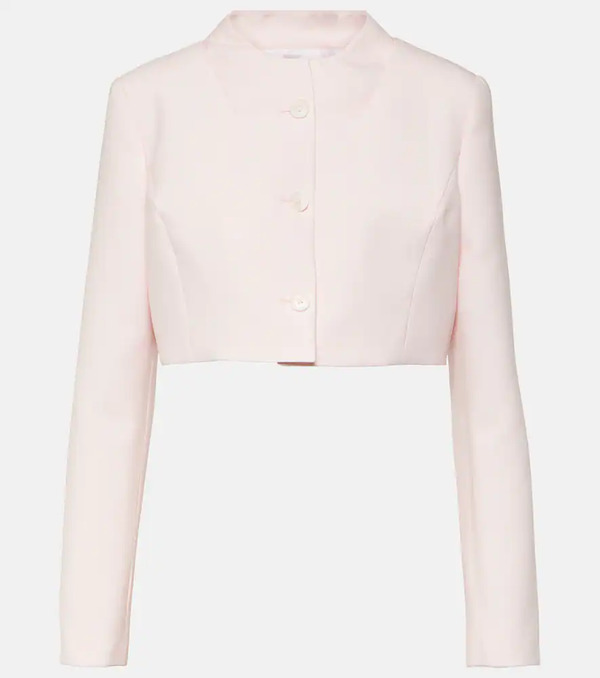  Coperni Coperni Trompe L'oeil Cropped Virgin Wool Jacket 