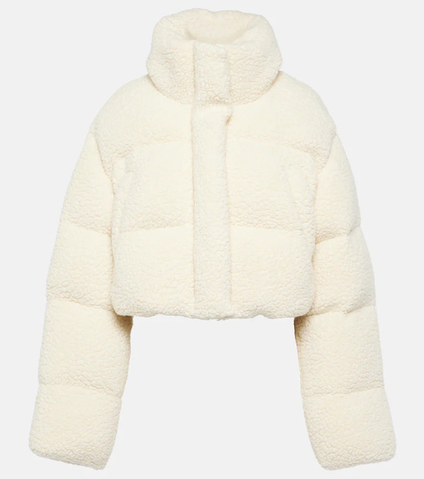  Cordova Cordova Kozzy Cropped Wool-blend Puffer Jacket 