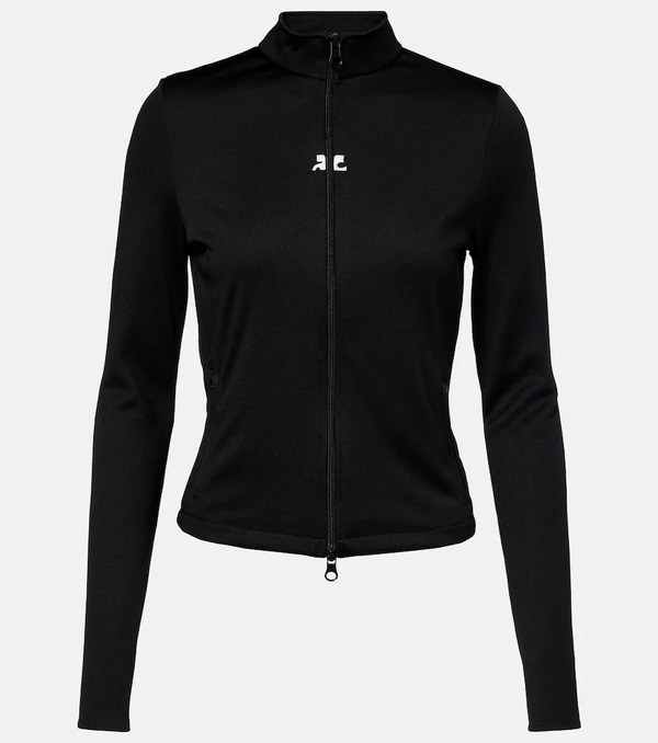  Courreges Courrã¨ges Interlock Jersey Track Jacket 