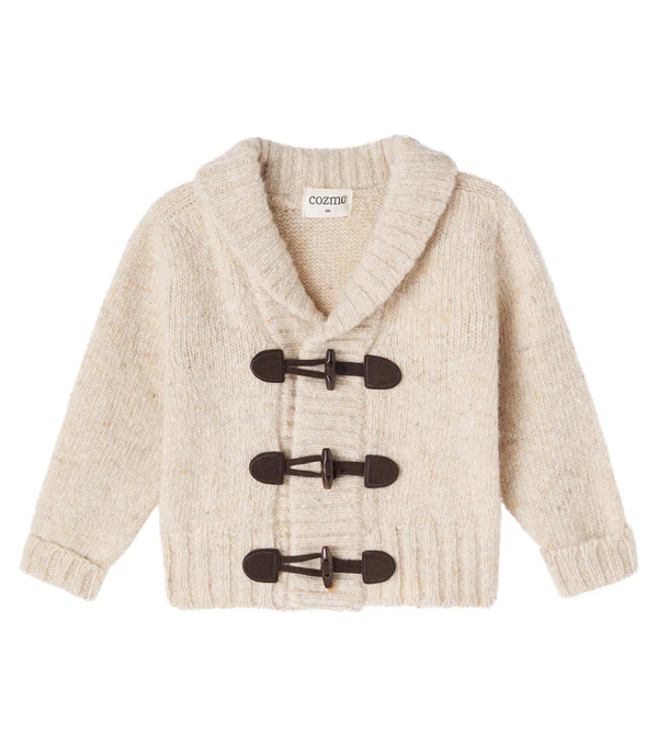  Cozmo Cozmo Baby Laos Wool-blend Cardigan 