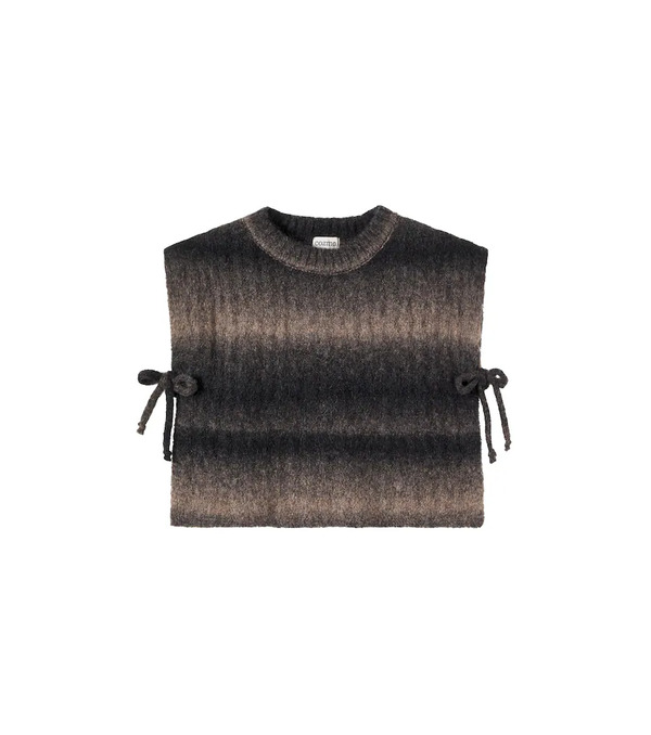  Cozmo Cozmo Parma Ribbed-knit Sweater Vest 