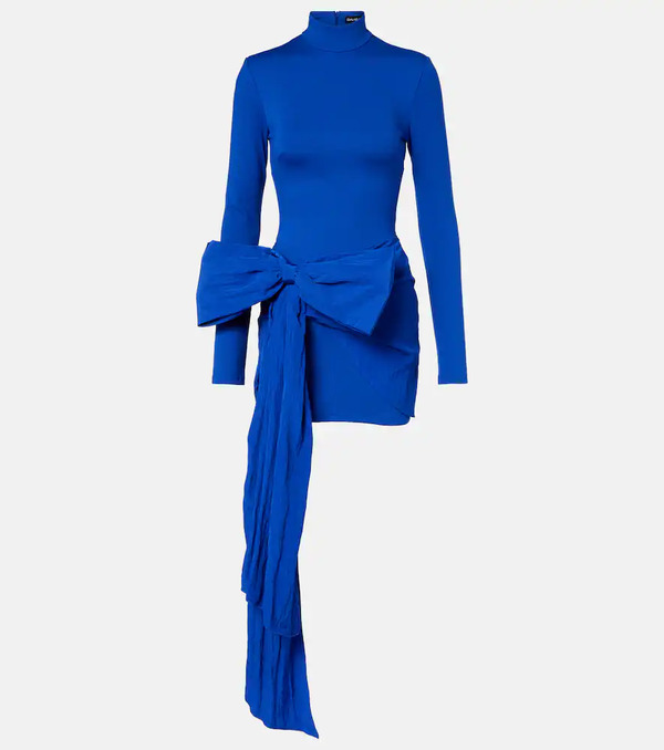  David Koma David Koma Bow-detail Jersey Minidress 