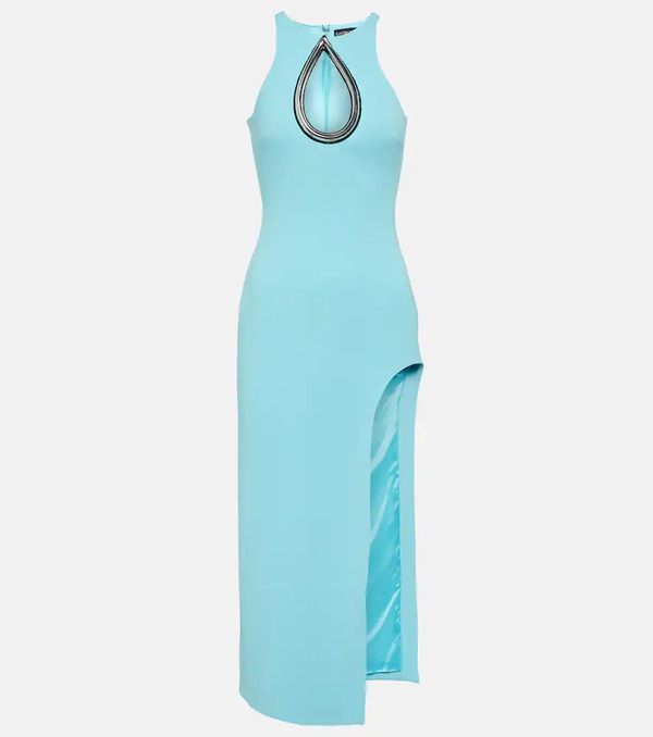 David Koma David Koma Embellished Cutout Midi Dress 