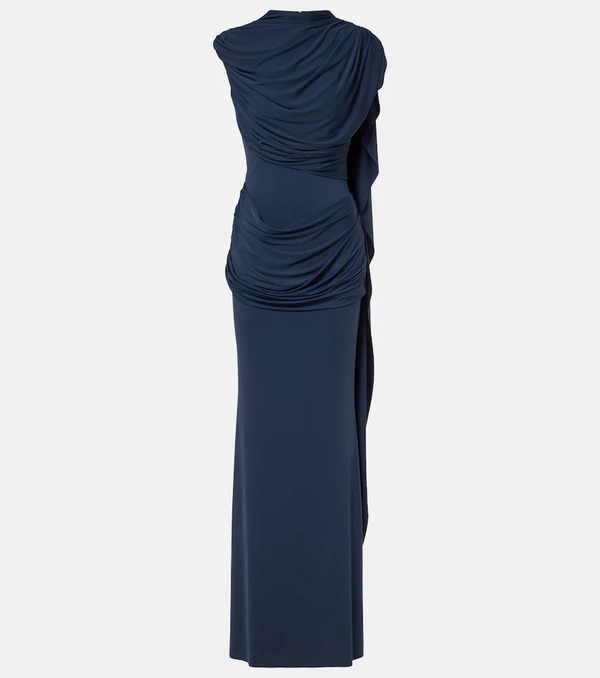  De La Vali De La Vali Jersey Maxi Dress 