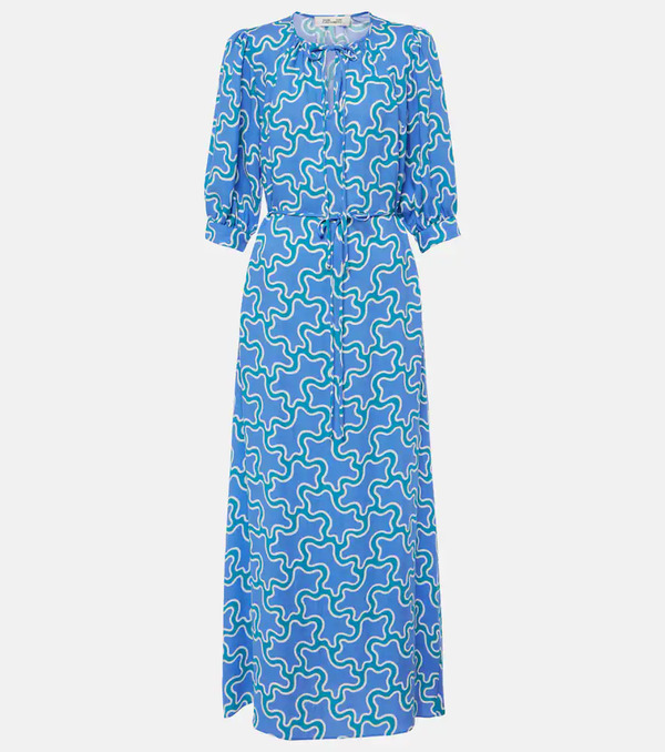  Diane Von Furstenberg Diane Von Furstenberg Drogo Printed Maxi Dress 