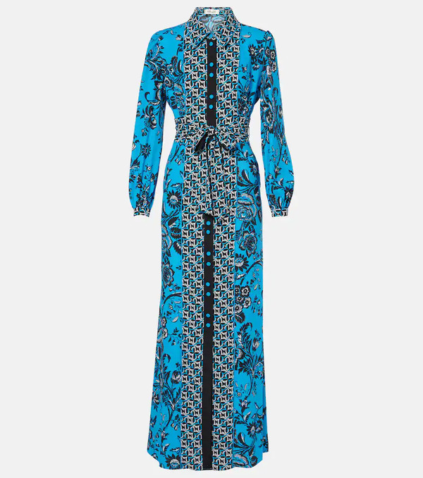  Diane Von Furstenberg Diane Von Furstenberg Joshua Printed Maxi Dress 