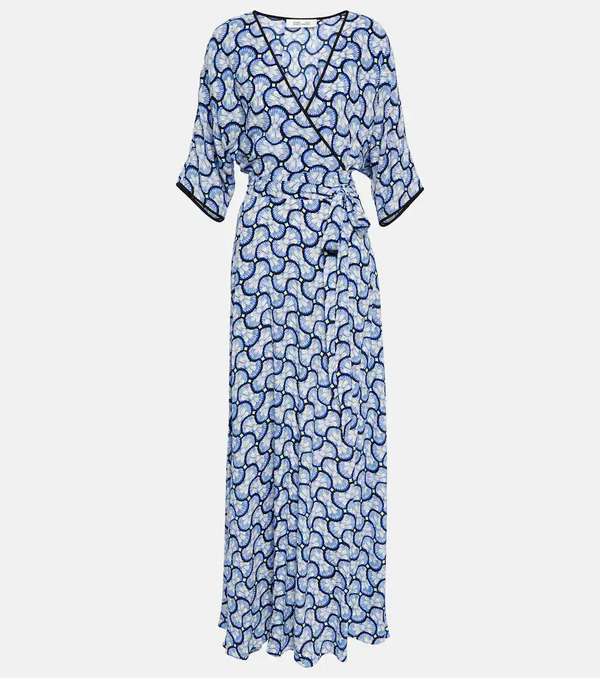  Diane Von Furstenberg Diane Von Furstenberg Printed Maxi Dress 