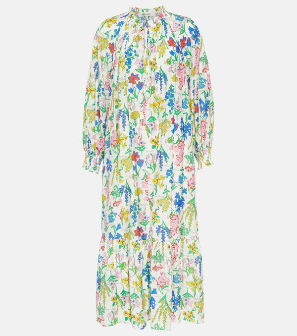  Diane Von Furstenberg Diane Von Furstenberg Printed Midi Dress 