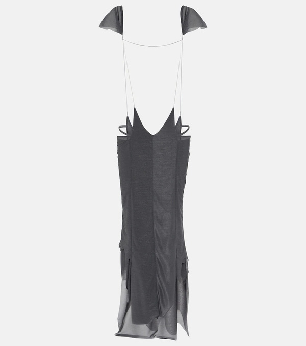  Didu Didu Draped Maxi Dress 