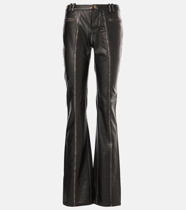  Didu Didu Mid-rise Flared Pants 