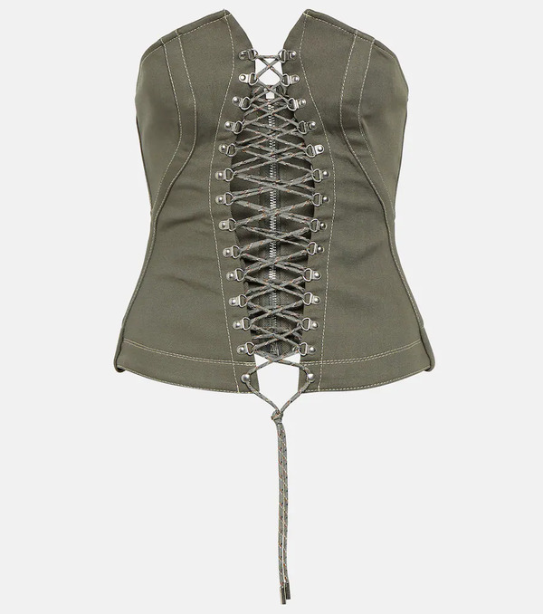  Dion Lee Dion Lee Corset Cotton Top 