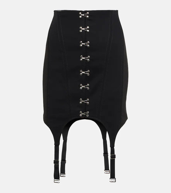  Dion Lee Dion Lee High-rise Cotton Miniskirt 