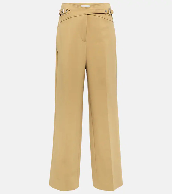  Dion Lee Dion Lee Interlock High-rise Wide-leg Pants 