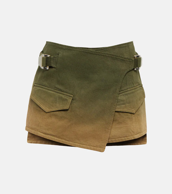  Dion Lee Dion Lee Wrap Denim Miniskirt 