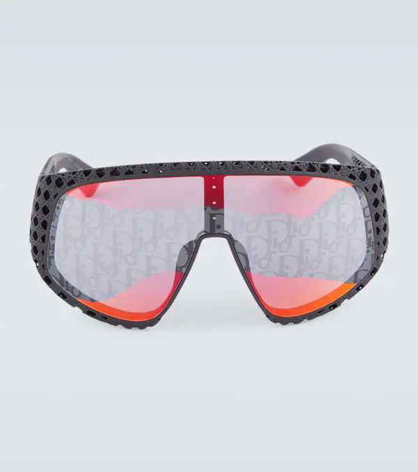  Dior Eyewear Dior Eyewear Dior3d M1u Shield Sunglasses 
