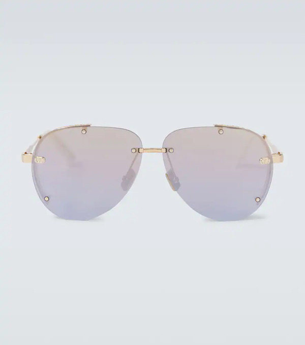  Dior Eyewear Dior Eyewear Neodior A1u Aviator Sunglasses 