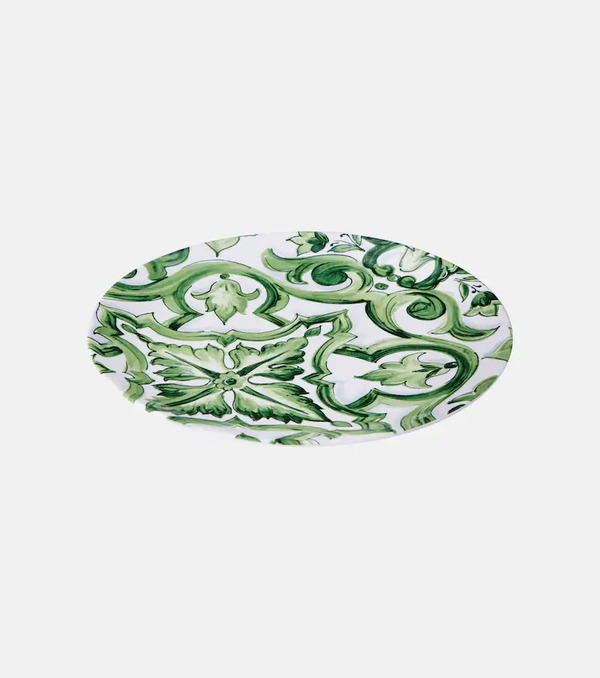  Dolce&gabbana Casa Dolce&gabbana Casa Majolica Porcelain Charger Plate 