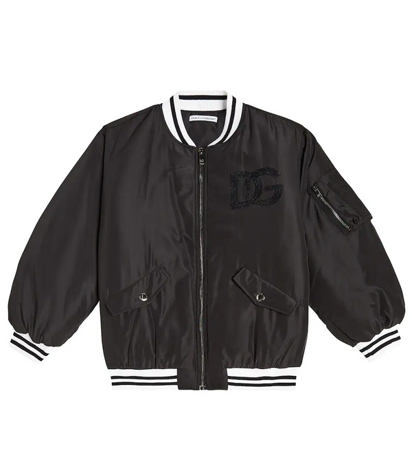  Dolce&gabbana Kids Dolce&gabbana Kids Dg Bomber Jacket 