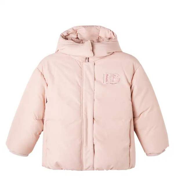  Dolce&gabbana Kids Dolce&gabbana Kids Dg Sequined Down Jacket 