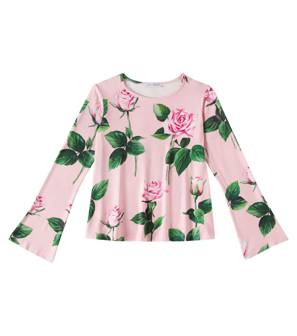  Dolce&gabbana Kids Dolce&gabbana Kids Floral T-shirt 
