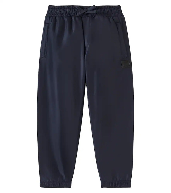  Dolce&gabbana Kids Dolce&gabbana Kids Logo Technical Sweatpants 