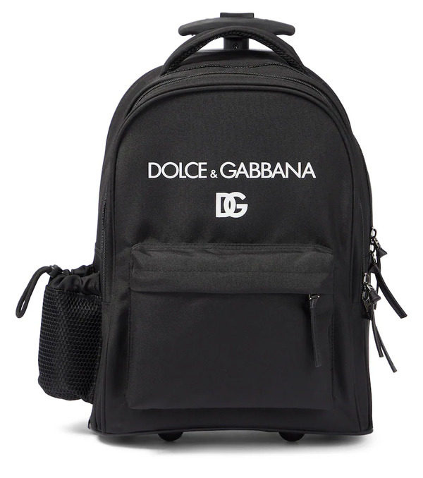  Dolce&gabbana Kids Dolce&gabbana Kids Logo Trolly Backpack 