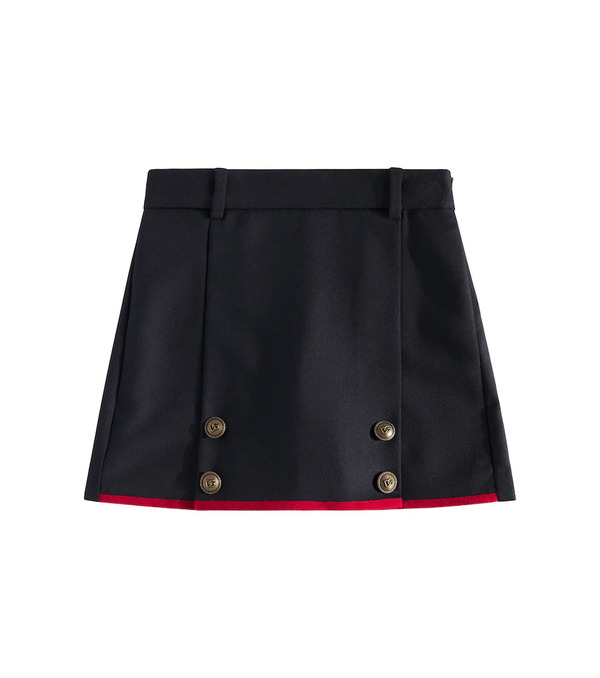  Dolce&gabbana Kids Dolce&gabbana Kids Wool Skort 