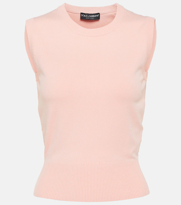  Dolce&gabbana Dolce&gabbana Knitted Tank Top 