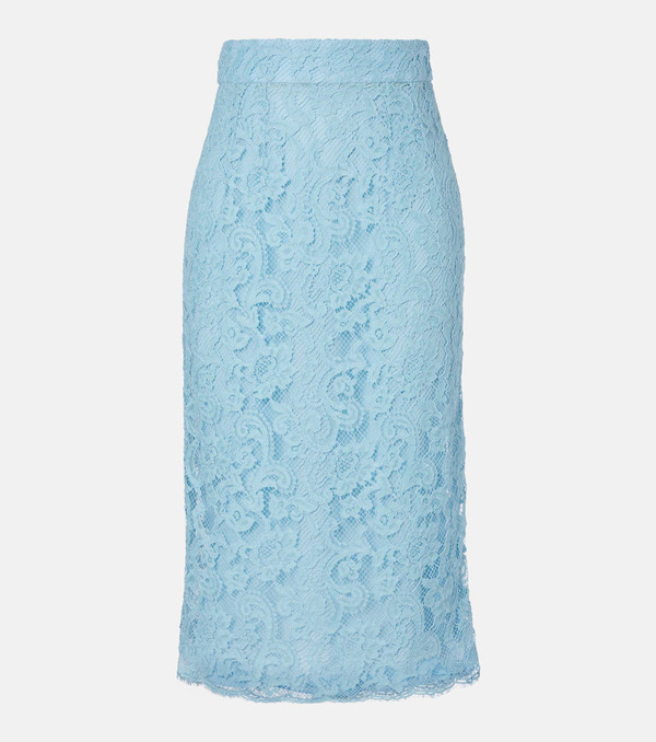  Dolce&gabbana Dolce&gabbana Lace Pencil Skirt 
