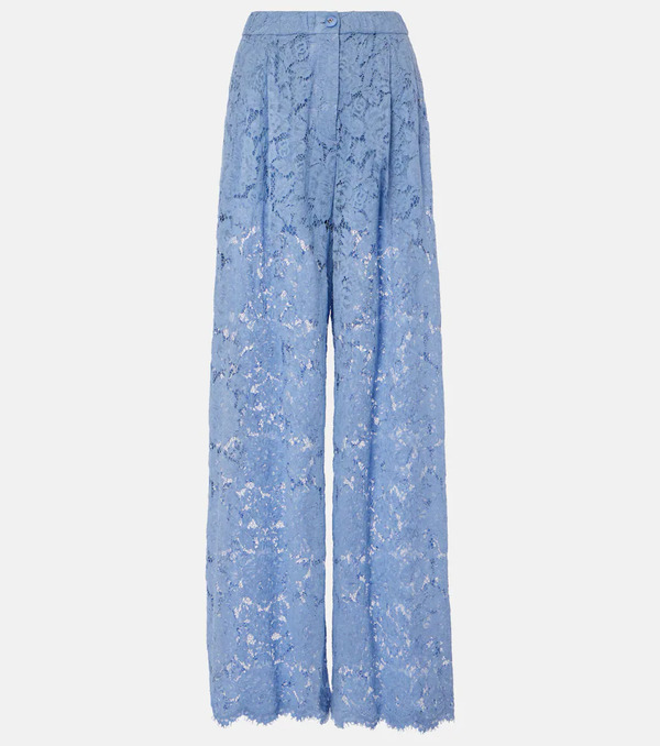  Dolce&gabbana Dolce&gabbana Lace Wide-leg Pants 