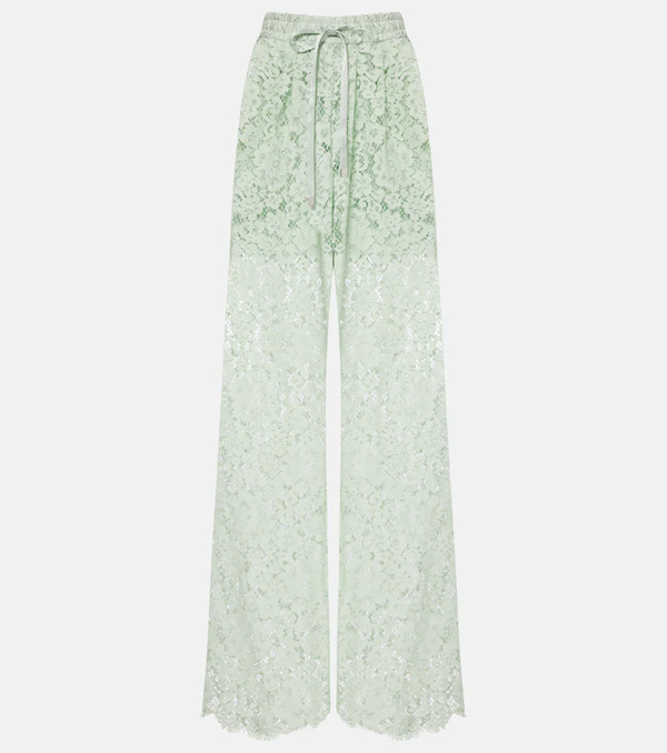  Dolce&gabbana Dolce&gabbana Lace Wide-leg Pants 