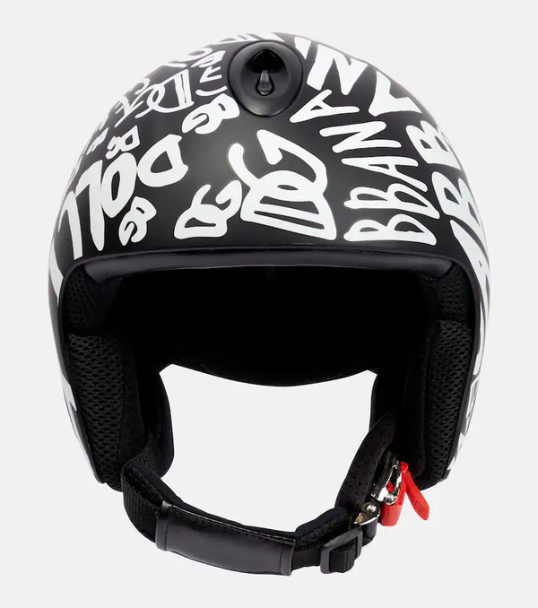  Dolce&gabbana Dolce&gabbana Logo-print Ski Helmet 