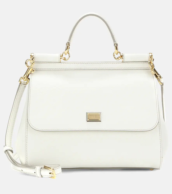  Dolce&gabbana Dolce&gabbana Miss Sicily Medium Leather Shoulder Bag 