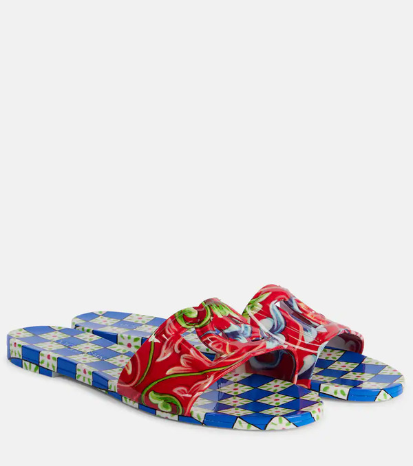 Dolce&gabbana Dolce&gabbana Rubber Slides 