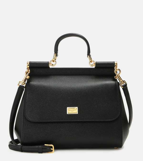  Dolce&gabbana Dolce&gabbana Sicily Medium Leather Shoulder Bag 