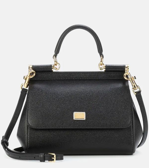  Dolce&gabbana Dolce&gabbana Sicily Small Leather Shoulder Bag 