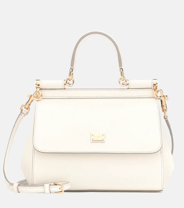  Dolce&gabbana Dolce&gabbana Sicily Small Leather Shoulder Bag 