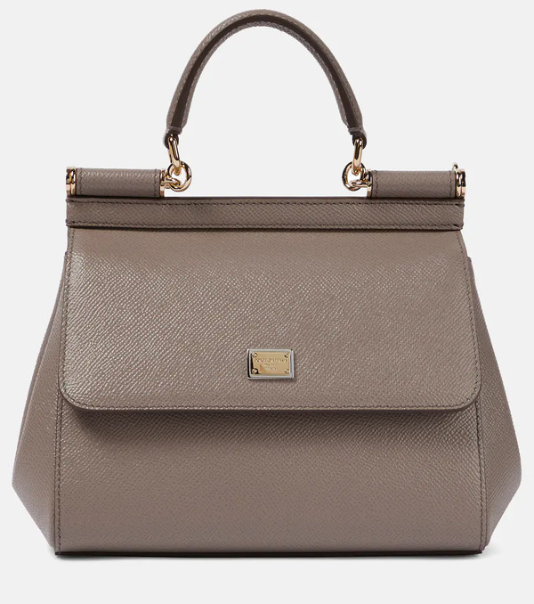  Dolce&gabbana Dolce&gabbana Sicily Small Leather Shoulder Bag 