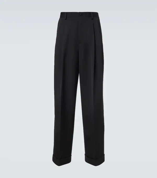  Dolce&gabbana Dolce&gabbana Wool And Silk-blend Gabardine Suit Pants 