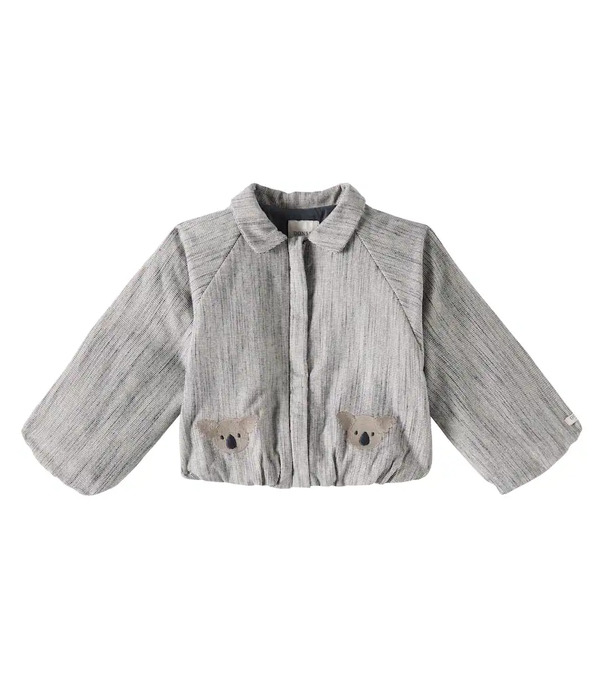  Donsje Donsje Baby Corneel Embroidered Cotton Jacket 