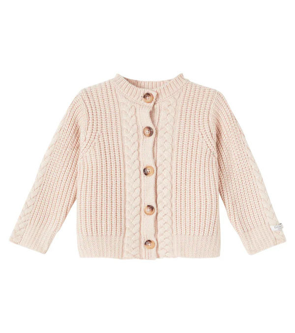  Donsje Donsje Baby Elenna Cable-knit Cardigan 