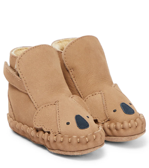  Donsje Donsje Baby Kapi Leather Booties 