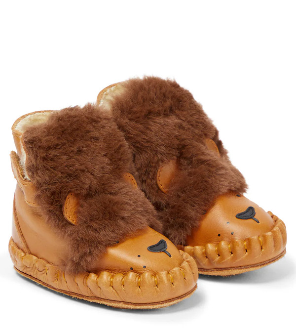  Donsje Donsje Baby Kapi Leather Booties 