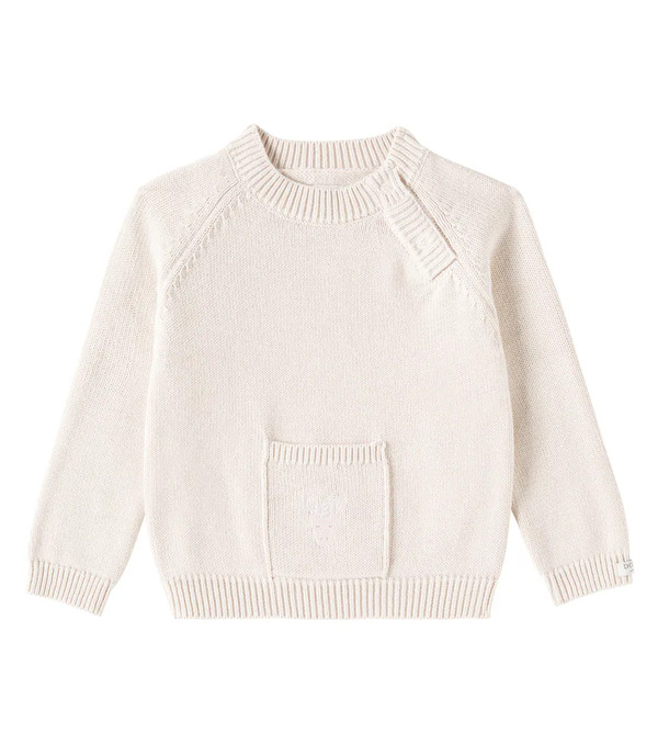  Donsje Donsje Baby Loeke Cotton Sweater 