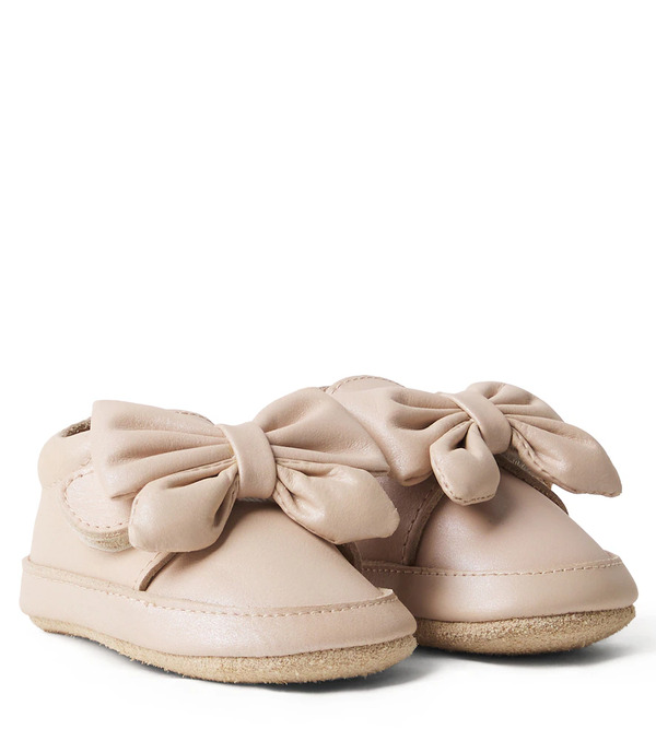  Donsje Donsje Baby Mileau Metallic Leather Booties 