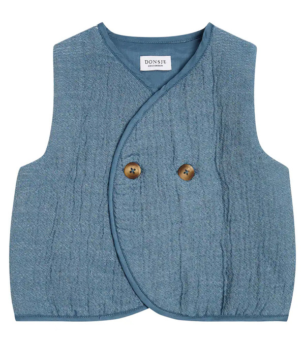  Donsje Donsje Baby Narini Cotton-blend Vest 